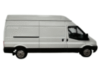 Pozicovna dodavek Praha – velký Ford Transit s taznym